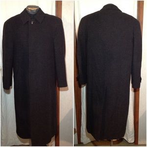 Men's Vtg Sz 48 Giorgio Alessandro Wool Long Coat